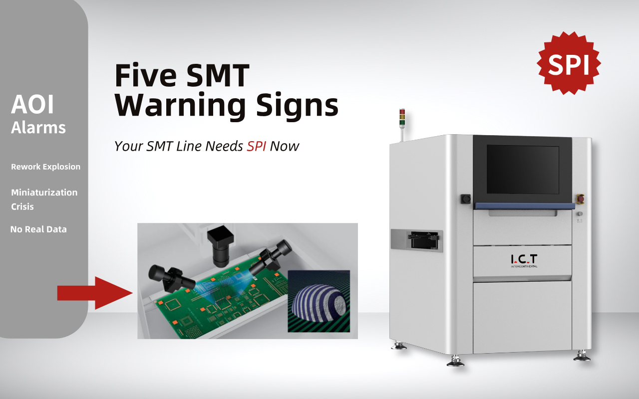 5 Warning Signs Your SMT Line Urgently Needs SPI 5 предупреждающих знаков, что вашей линии SMT срочно нужен SPI