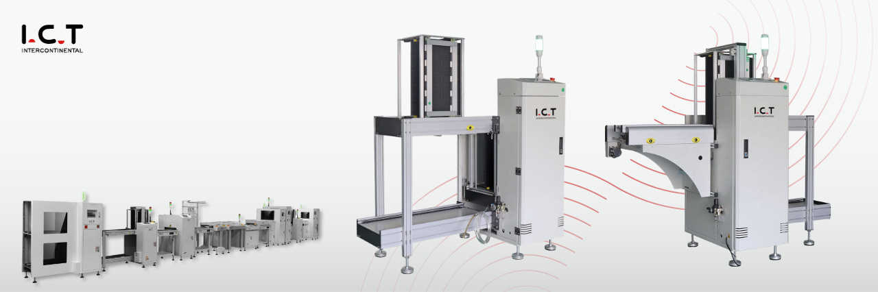 02 PCB Loader and Unloader 02 PCB Конвейер загрузчик и разгрузчик