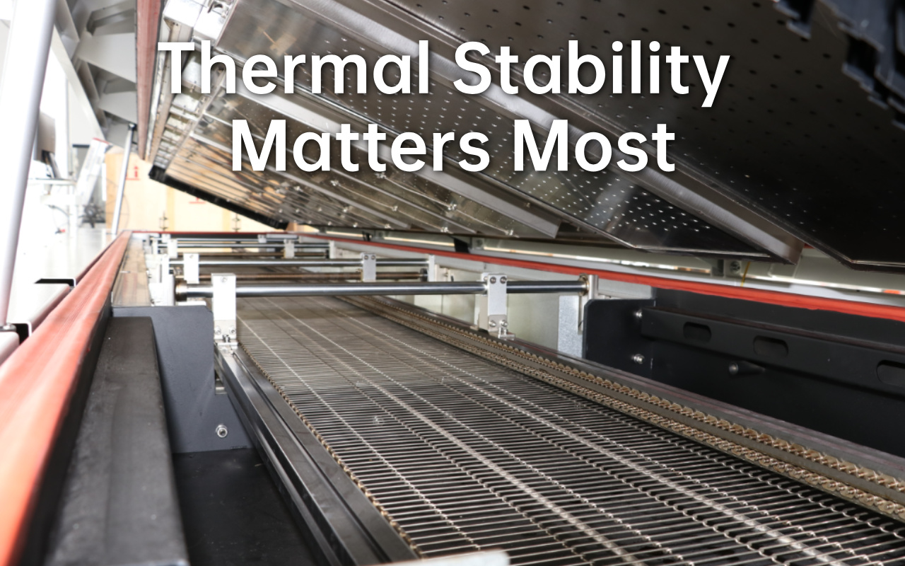 5. Reflow Soldering-Thermal Stability Over Zone Quantity 5. Пайка оплавлением: термическая стабильность в зависимости от количества зон.