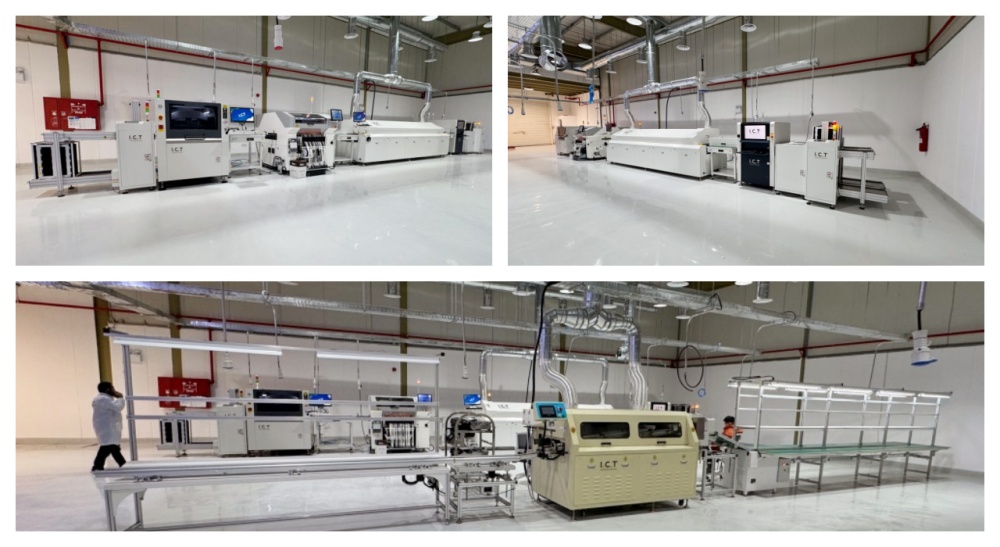 A Smart Wearable Electronics Production Line in Saudi Arabia Линия по производству умной носимой электроники в Саудовской Аравии