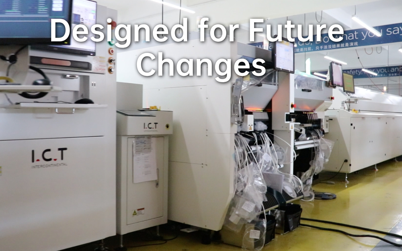 7. Designing the SMT Line for Future Flexibility 7. Проектирование линии SMT для будущей гибкости