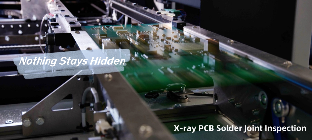 X-ray PCB solder joint inspection Рентгеновский контроль паяных соединений PCB