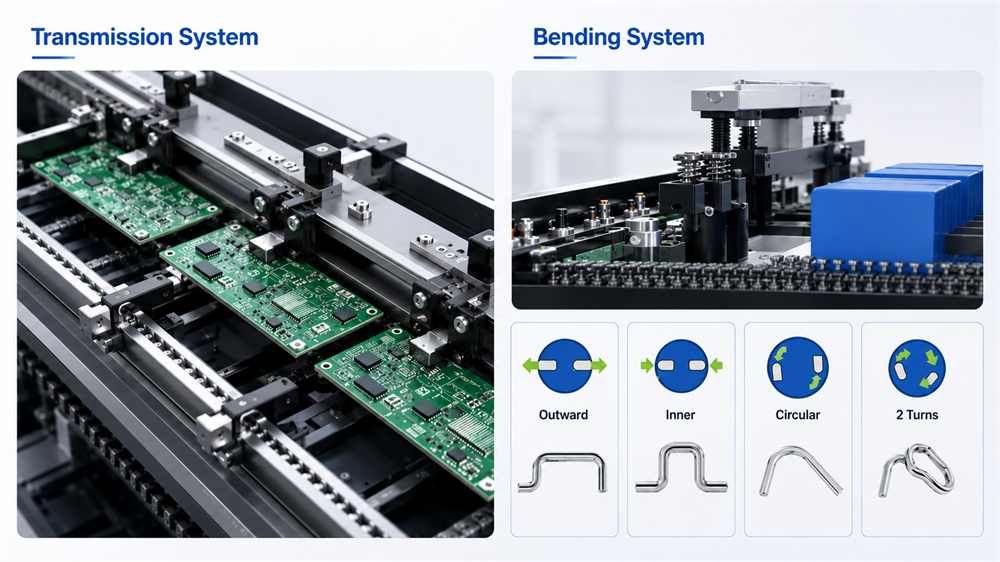 Transmission System And Bending System Система передачи и система гибки