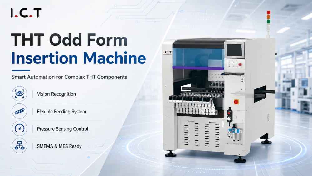 I.C.T THT odd form insertion machine I.C.T THT машина для вставки нечетной формы