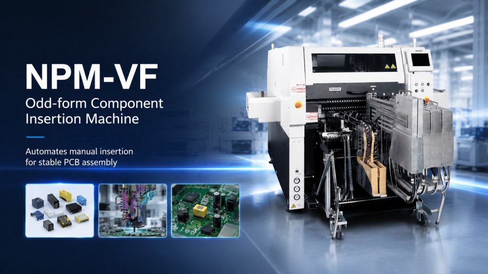 Odd-form Component Insertion Machine NPM-VF Машина для вставки компонентов нестандартной формы NPM-VF