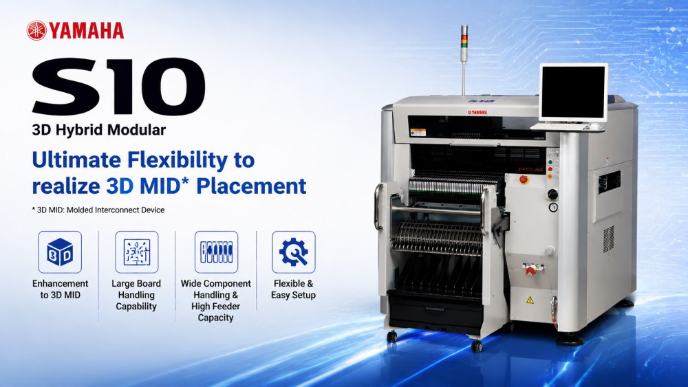 Yamaha S10 pick and place machine Машина для захвата и размещения Yamaha S10