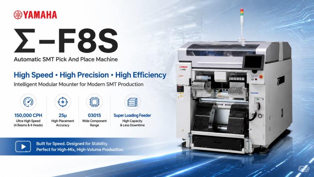 Yamaha Σ-F8S Pick and Place Machine Машина для захвата и размещения Yamaha Σ-F8S