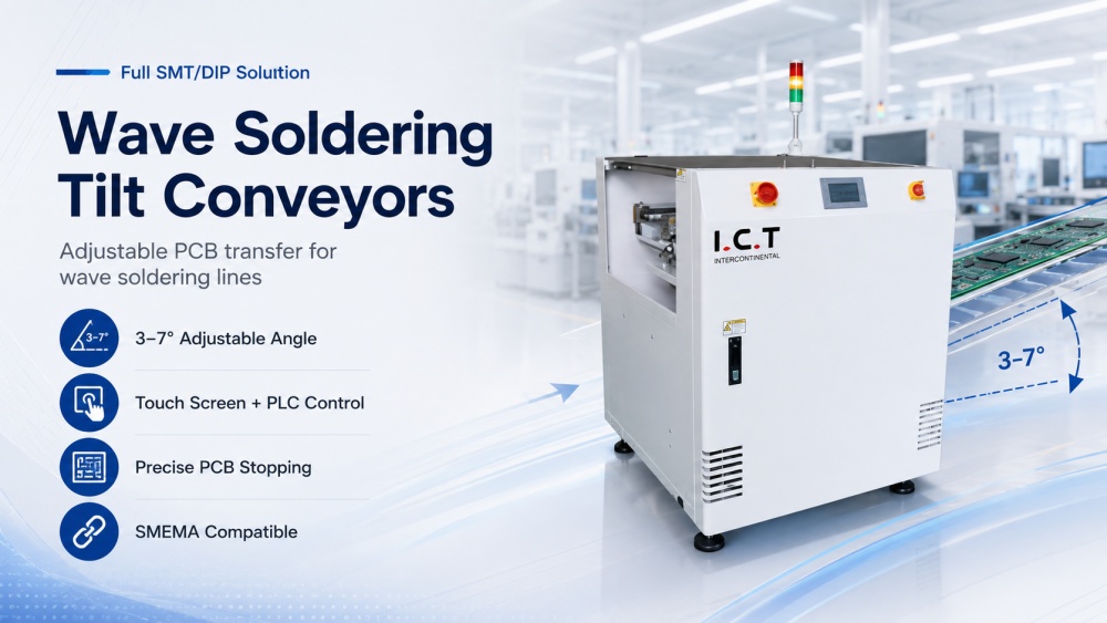 Wave Soldering Tilt Conveyor Волновая пайка Наклон конвейер