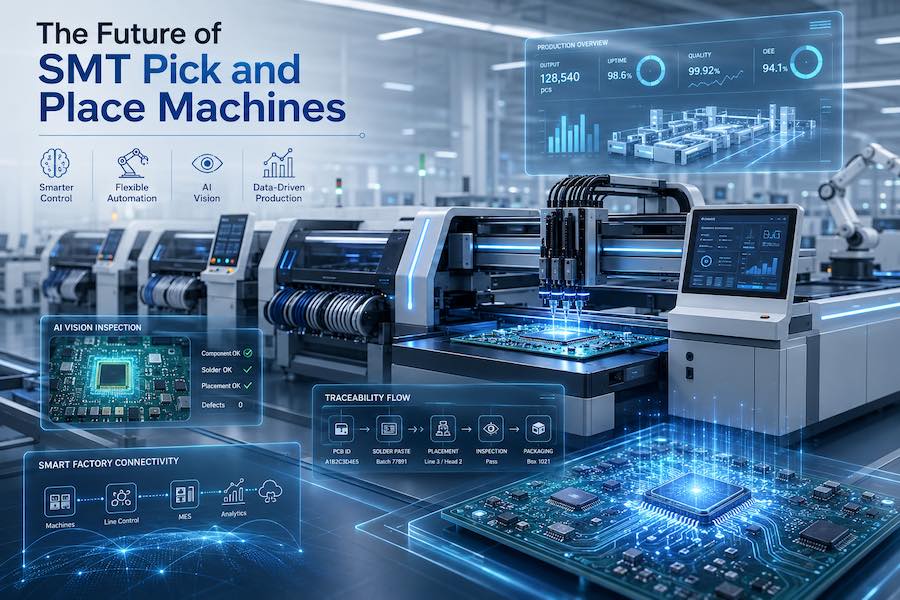 2-12 The Future of SMT Pick and Place Machines 2-12 Будущее SMT машин для захвата и размещения
