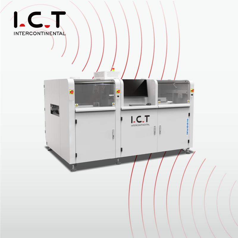 I.C.T-SS550 |Полностью автоматическая онлайн-машина для селективной волновой пайки 