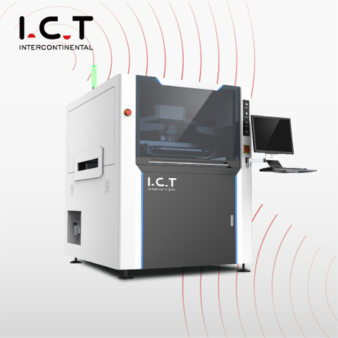 Полностью автоматический LED Паяльная паста онлайн SMT Модель экрана принтера I.C.T-1200