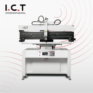I.C.T-P12 |Высокоточный полуавтоматический принтер SMT Screen трафарет на сборочной линии SMD