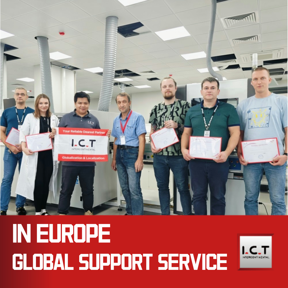 I.C.T | Полностью автоматическая машина для волновой пайки Входной конвейер