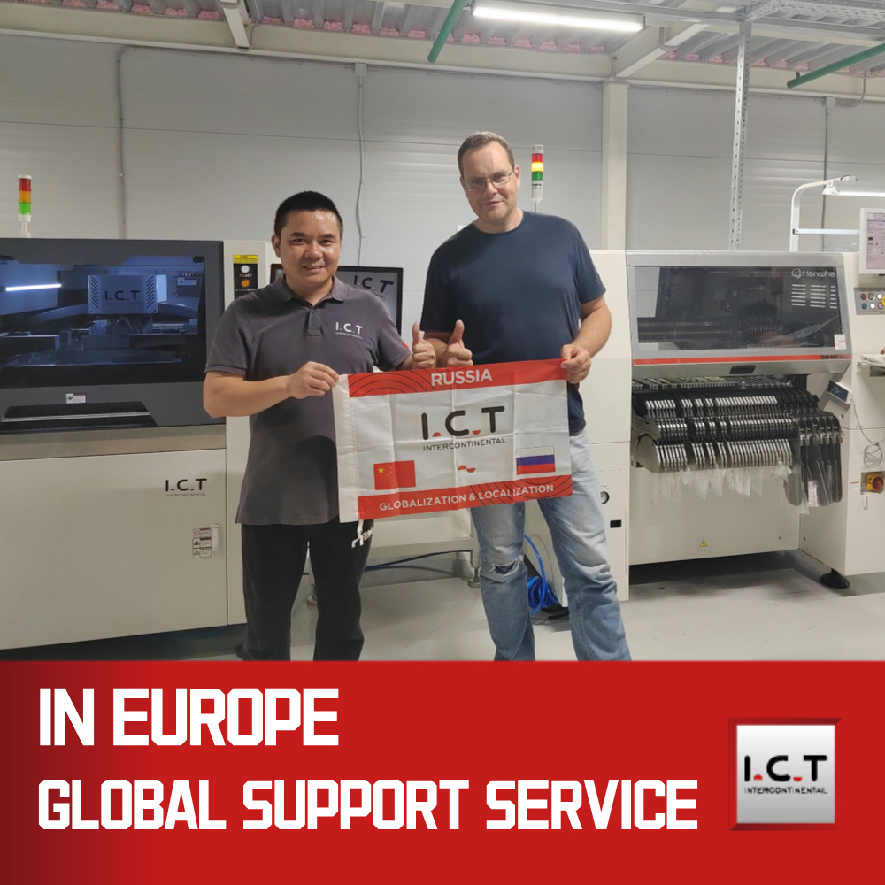 I.C.T | SMT Машина для трафаретной печати Полностью автоматический PCB трафарет Принтер | I.C.T-5134