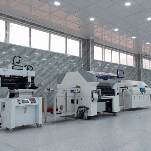 I.C.T | JUKI Low Cost 6 Head SMT Pick and Place SMT Чип Placerbot