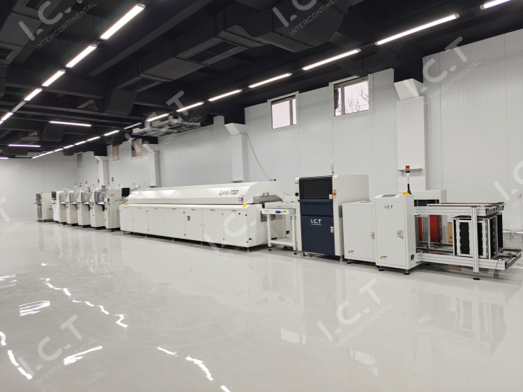 I.C.T SMT Линия в Узбекистане