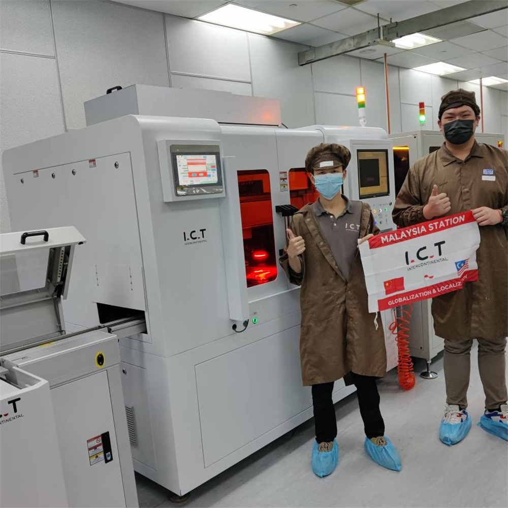 I.C.T | Автоматическая система разделения подложек PCB Станок для лазерной резки