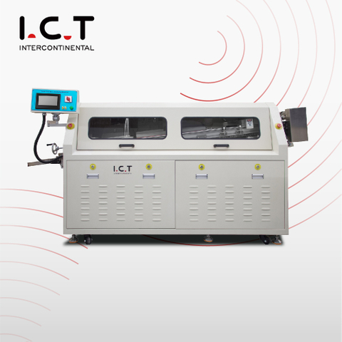 I.C.T |PCB Полностью автоматическая машина для бессвинцовой пайки волной