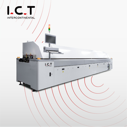I.C.T |Специальная вакуумная печь для оплавления светодиодами высокого уровня Shmema SMT Сборочная машина