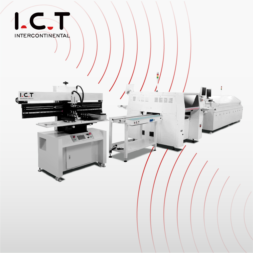 I.C.T |SMT Полностью автоматическая производственная линия SMD 
