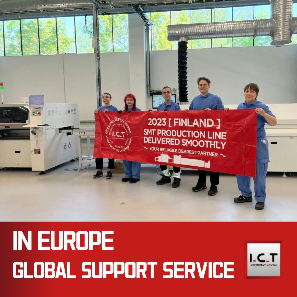 I.C.T-5134 | Полностью автоматический онлайн-принтер для паяльной пасты SMT машина для LED