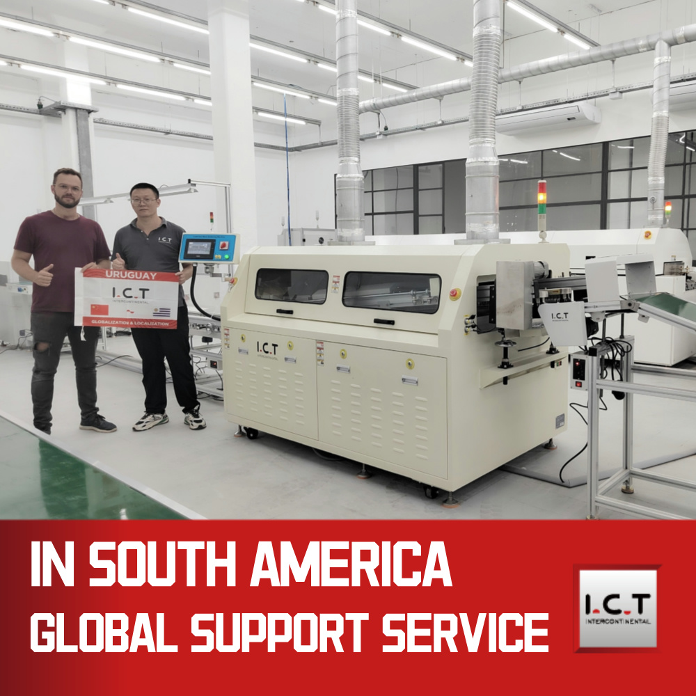 I.C.T | SMT Аппарат для бессвинцовой волновой пайки DIP | I.C.T-W2