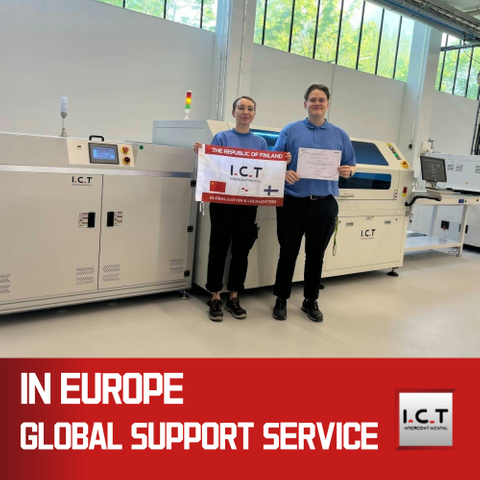 I.C.T | Высокий рычаг SMT PCB конвейер Духовка конвейер PCB