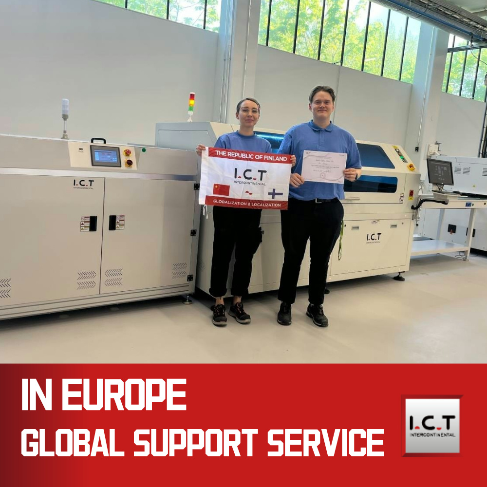 I.C.T | Цена автоматической коробки передач SMT 500 мм PCB конвейер