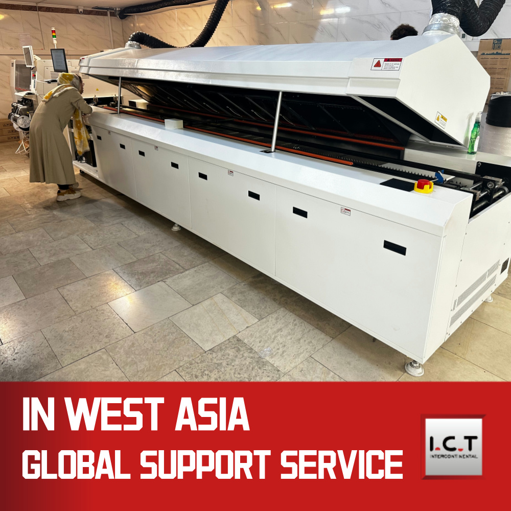 Высокопроизводительное оборудование для пайки оплавлением оплавлением SMT LED