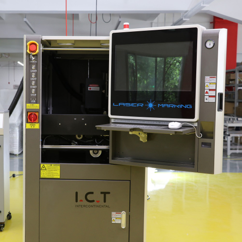 I.C.T | Маркировочная машина для лазерной печати и резки со светодиодной лампой в закрытом корпусе