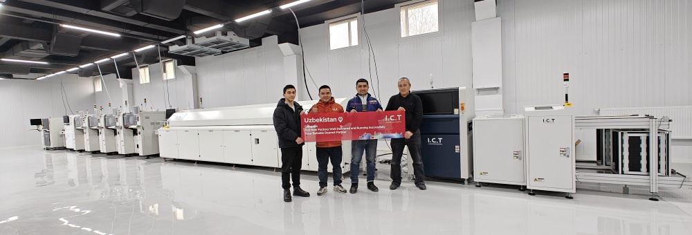 I.C.T SMT и техническая поддержка DIP Line в Узбекистане