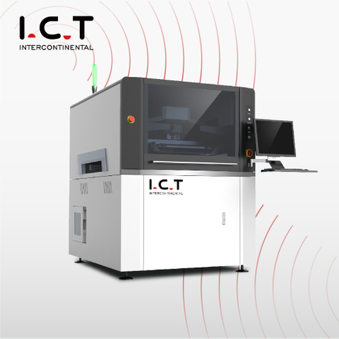 I.C.T |паяльная паста для трафаретного принтера, высокоточный трафаретный принтер SMT, автоматический принтер PCB