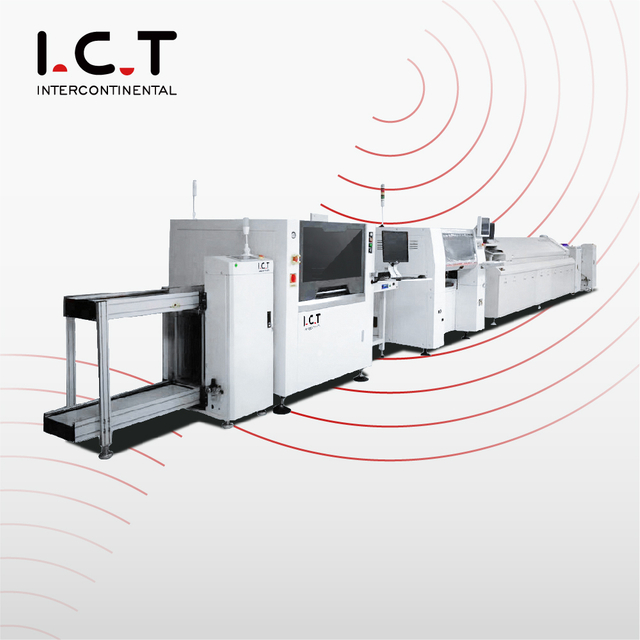 I.C.T |Полностью автоматизированная линейная машина SMT SMD