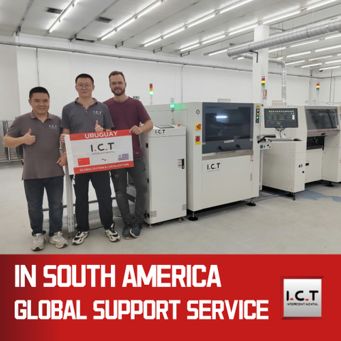 I.C.T | Автоматизированная проверка укладчика плат SMT конвейер