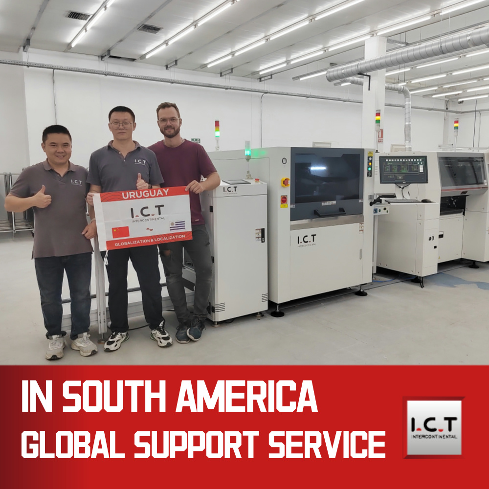 I.C.T | SMD Автоматический принтер для паяльной пасты трафарет Трафаретная печатная машина PCB