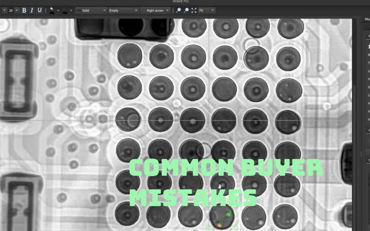 8. Common Mistakes Buyers Make When Choosing a PCBA X-Ray System 8. Распространенные ошибки, которые совершают покупатели при выборе рентгеновской системы PCBA