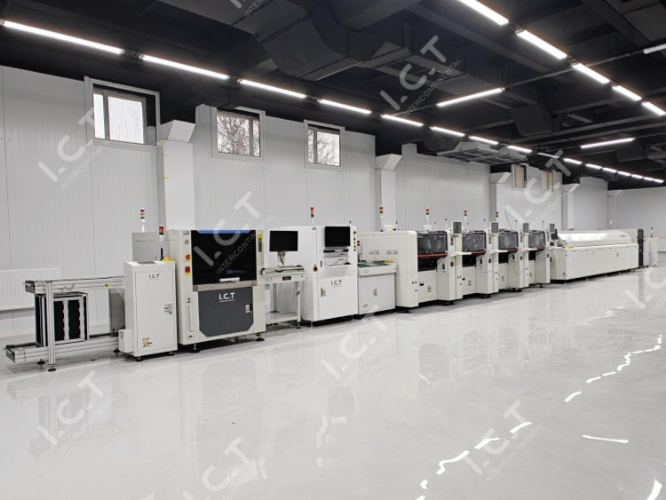 I.C.T SMT Производственная линия в Узбекистане