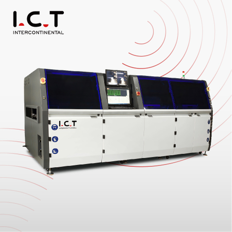 I.C.T |Онлайн-машина для селективной волновой пайки THT Process I.C.T-SS350