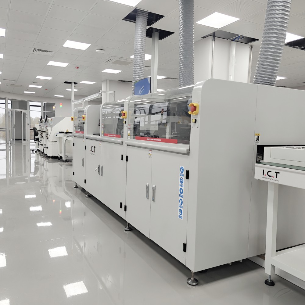 I.C.T-SS330 | Автономная машина для селективной волновой пайки 