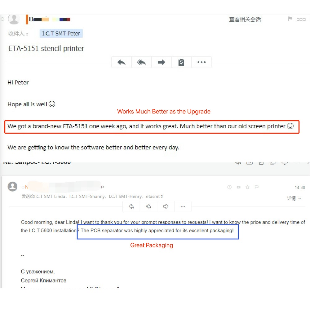 I.C.T | PCB Aoi Автоматическая машина оптического контроля smt