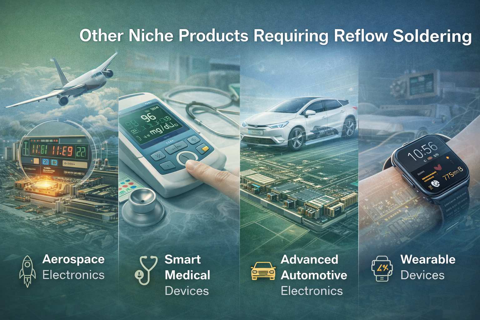 5. Другие нишевые продукты, требующие пайки оплавлением