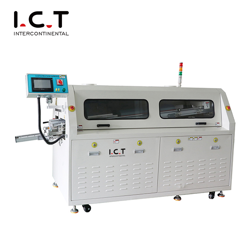 I.C.T-W2 |Экономичная высококачественная машина для пайки волной THT PCB