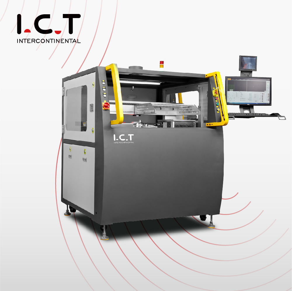 I.C.T |Автономный аппарат для селективной волновой пайки для процесса THT/DIP SS-330