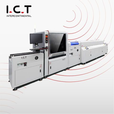 I.C.T |PCB Машина для напыления и склеивания конформных покрытий Автоматическая машина для склеивания