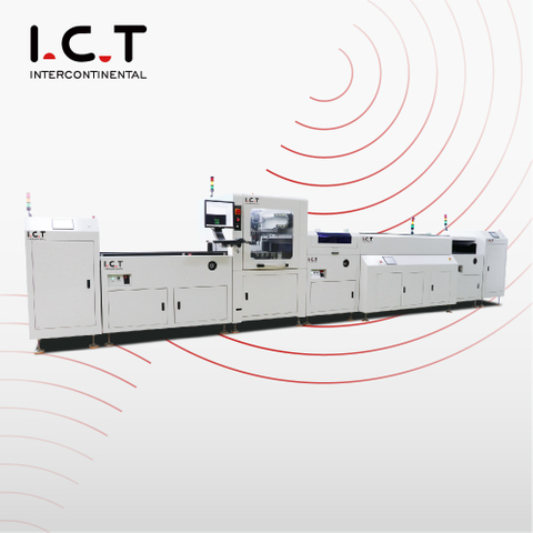 I.C.T-T650丨SMT PCB Машина для селективного нанесения конформного покрытия