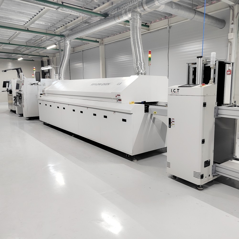 I.C.T | Экономичная полуавтоматическая высококачественная производственная линия SMT LED