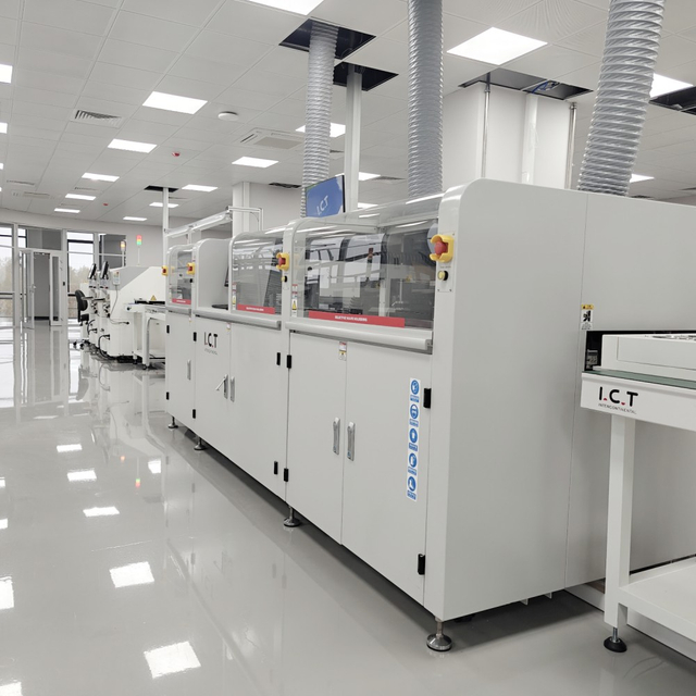 I.C.T-SS550 | Полностью автоматическая онлайн-машина для селективной волновой пайки 