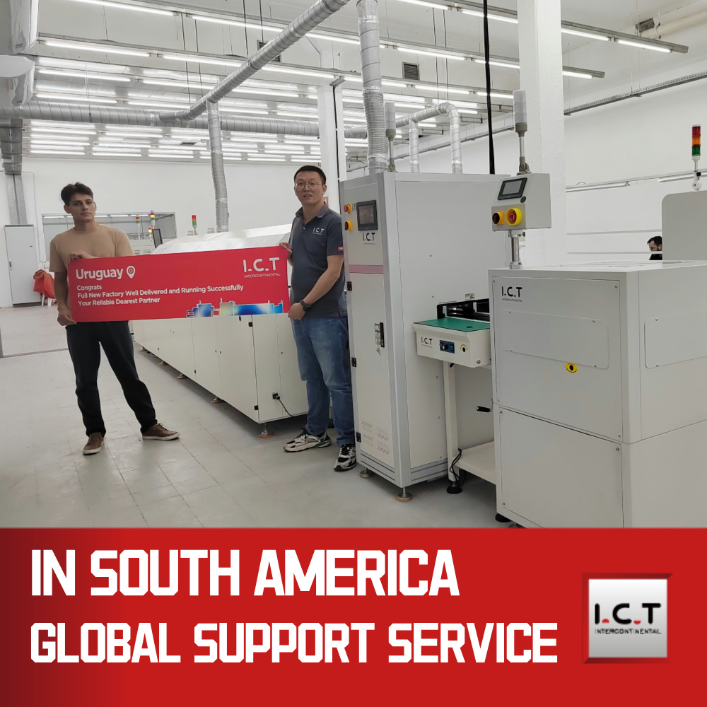 I.C.T БКС-М | PCB Сканирование штрих-кода конвейер