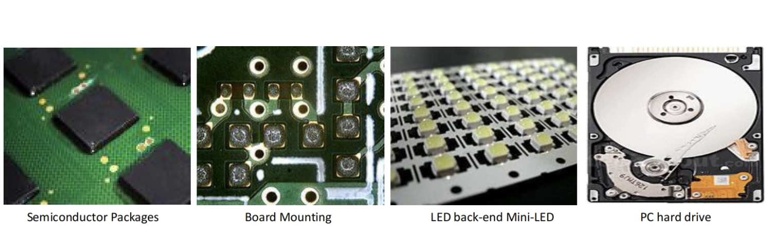 Применение высокоточной машины для струйного дозирования паяльной пасты