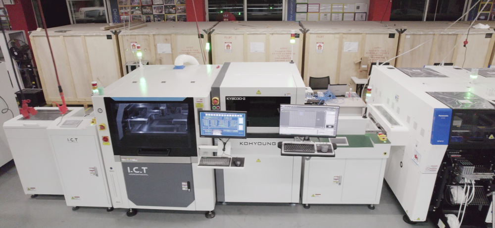 SMT Line с Kohyoung SPI